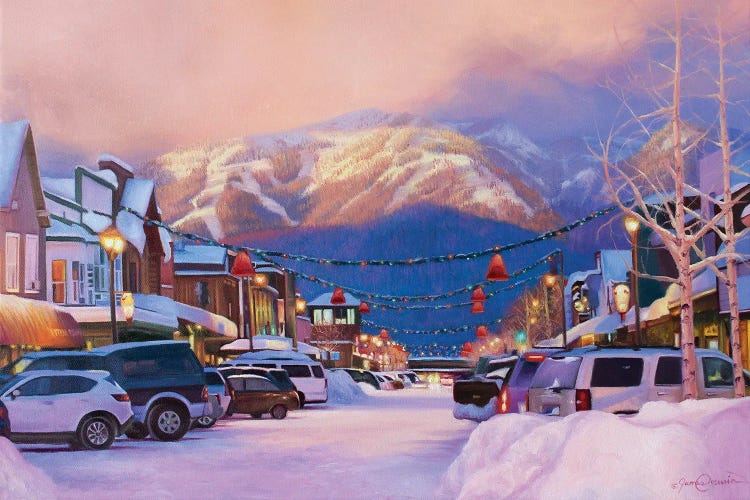 Big Mountain by James Corwin wall art