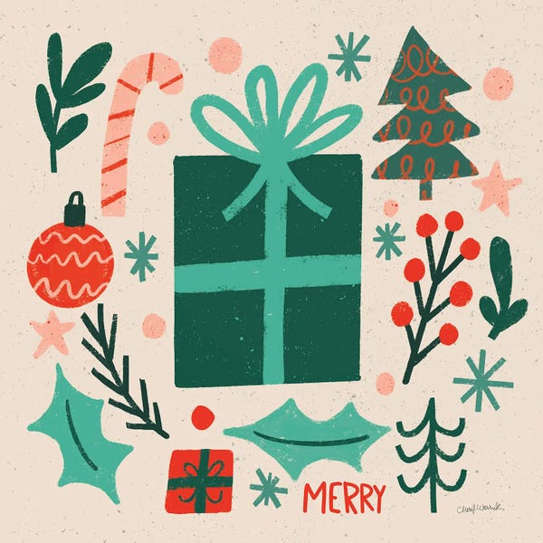 Cheryl Warrick: Warm Wishes I by Cheryl Warrick