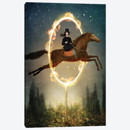 Knight Of Wands Canvas Print #CWS113} by Catrin Welz-Stein Canvas Artwork