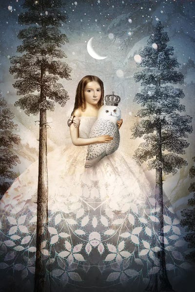 Kids Fantasy Art: Fille en Aiguilles by Catrin Welz-Stein
