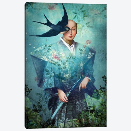 King of Swords Canvas Print #CWS120} by Catrin Welz-Stein Art Print