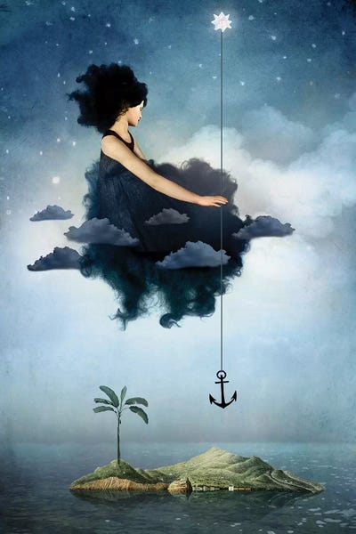 Mesmerizing Digital Artists: Six of Swords by Catrin Welz-Stein