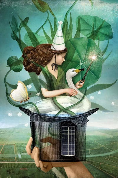 Kids Fantasy Art: The Magician by Catrin Welz-Stein