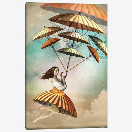 Eight Of Wands Canvas Print #CWS131} by Catrin Welz-Stein Canvas Artwork