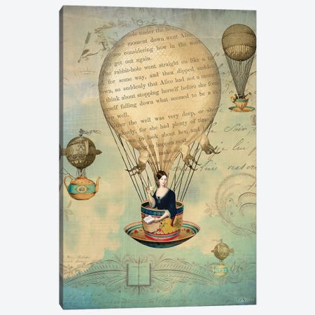 The Poet Canvas Print #CWS134} by Catrin Welz-Stein Canvas Print