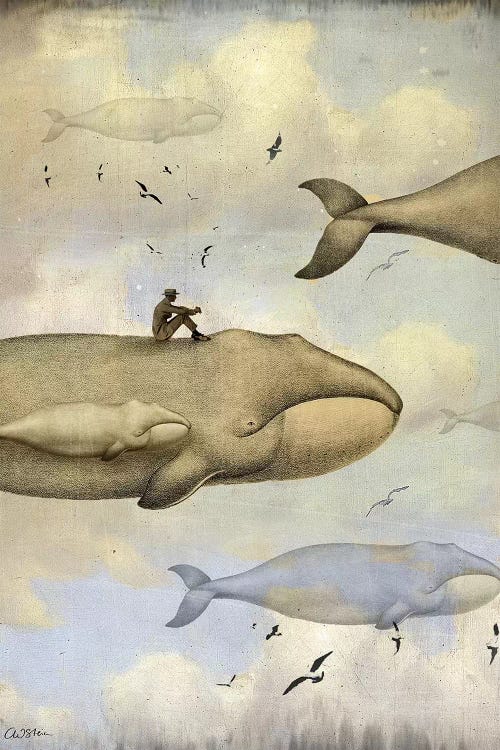 Contemplation by Catrin Welz-Stein wall art