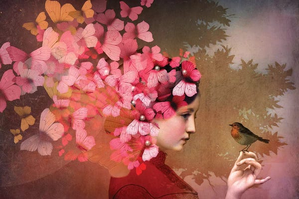 Floral & Botanical: Friendship by Catrin Welz-Stein