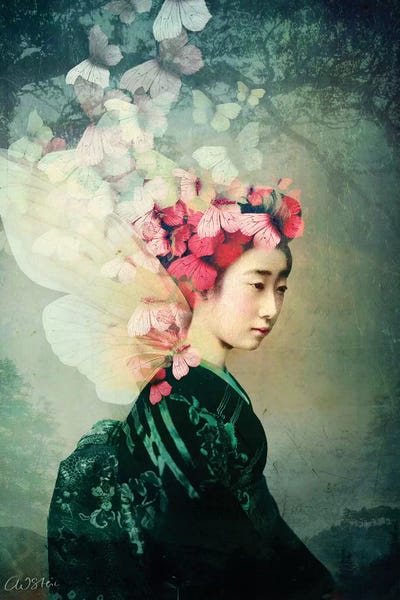Butterflies: Portrait 12 by Catrin Welz-Stein