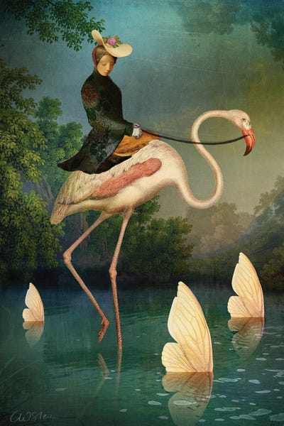 Big Prints & Large Wall Art - Canvas Prints: Le Passage, Catrin Welz-Stein by Catrin Welz-Stein