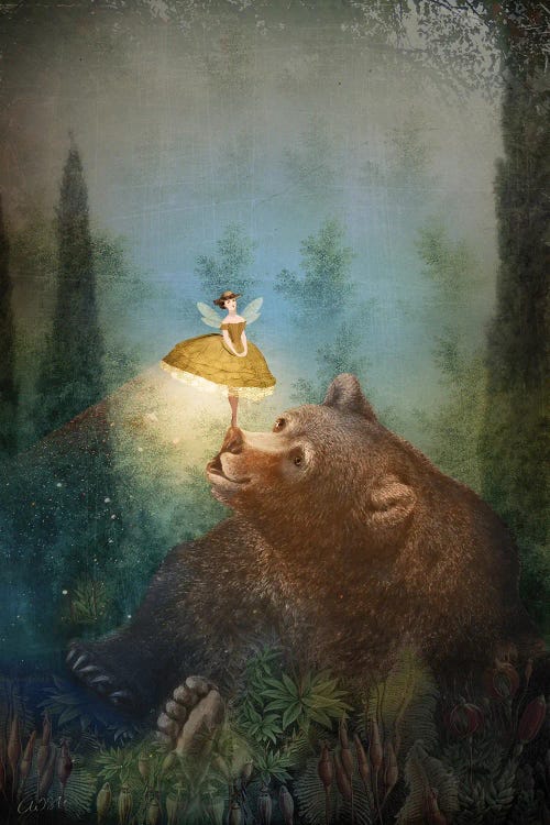 A Fairytale Forest by Catrin Welz-Stein wall art