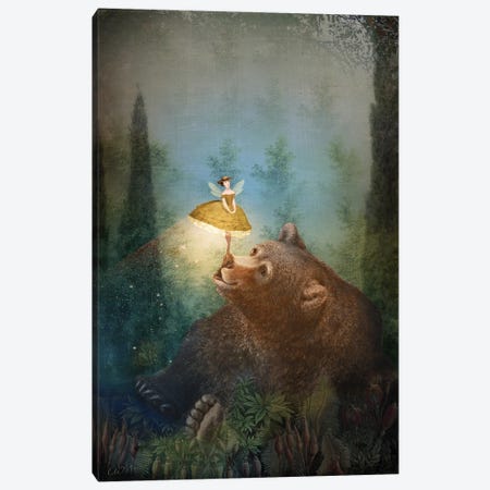 A Fairytale Forest Canvas Print #CWS150} by Catrin Welz-Stein Canvas Artwork