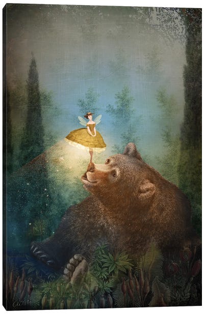 A Fairytale Forest Canvas Art Print - Catrin Welz-Stein