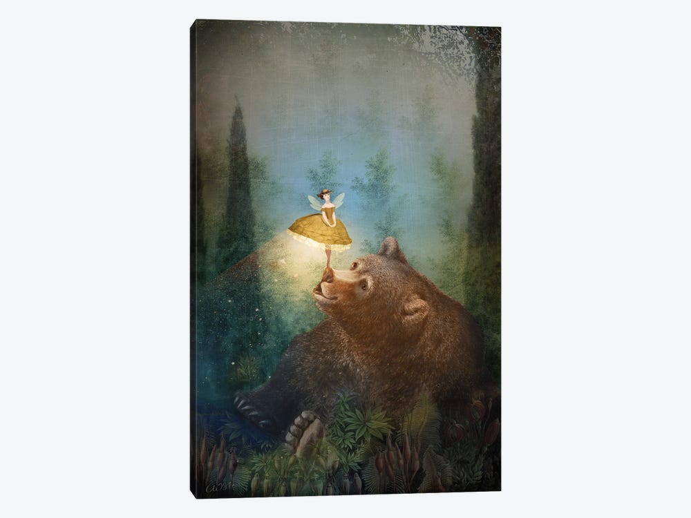 A Fairytale Forest by Catrin Welz-Stein 1-piece Canvas Art Print