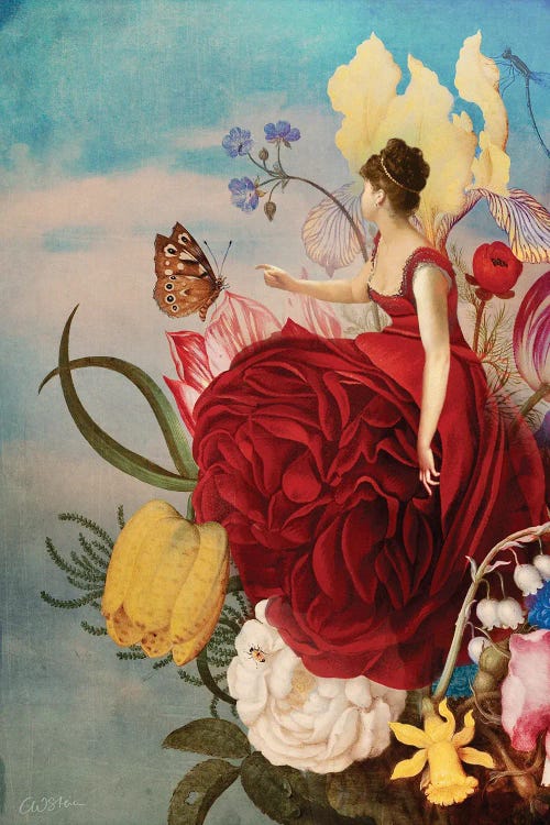 The Bouquet by Catrin Welz-Stein wall art