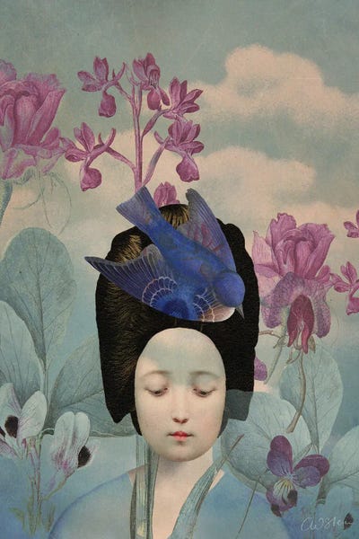 Wake Me In Spring by Catrin Welz-Stein canvas print