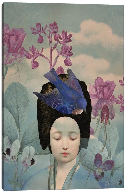 Wake Me In Spring Canvas Art Print - Catrin Welz-Stein