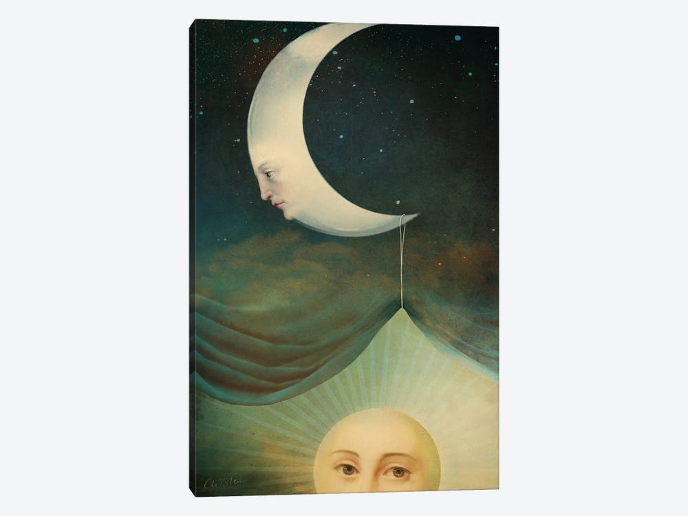 Rise And Shine by Catrin Welz-Stein 1-piece Canvas Art Print