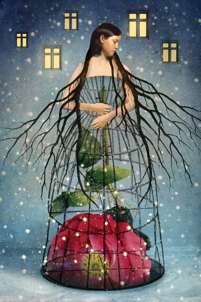 Mesmerizing Digital Artists: Five Of Pentacles by Catrin Welz-Stein
