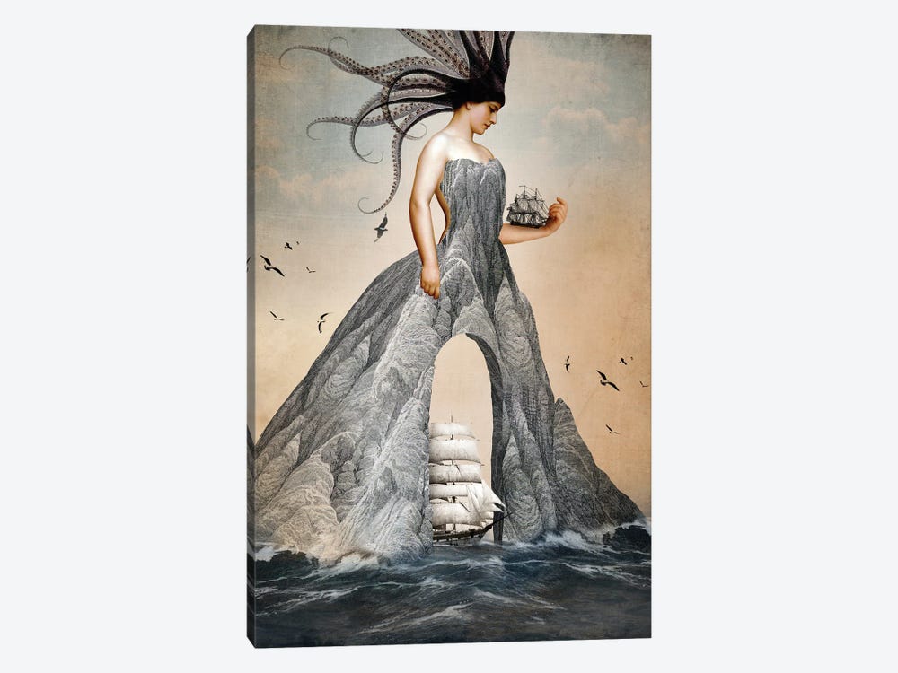 King Of Cups by Catrin Welz-Stein 1-piece Canvas Art Print