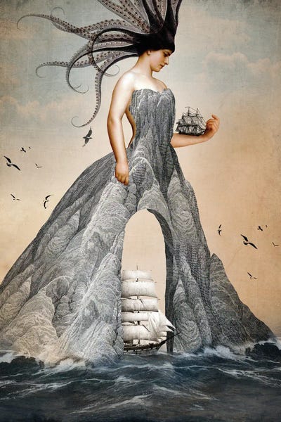 Whimsical Décor: King Of Cups by Catrin Welz-Stein