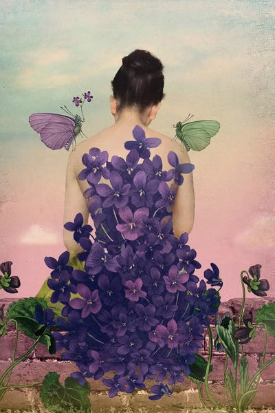 Vintage & Retro Bedroom: Violet by Catrin Welz-Stein