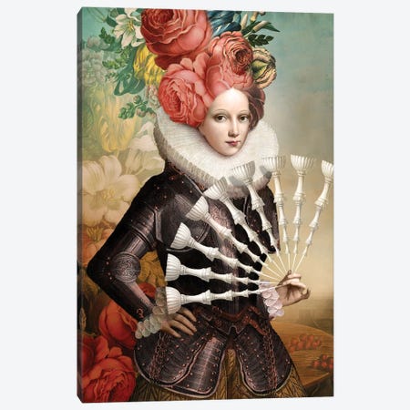 Nine Of Cups Canvas Print #CWS182} by Catrin Welz-Stein Art Print