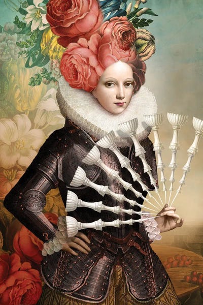Fine Art Print: Nine Of Cups by Catrin Welz-Stein