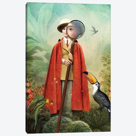 Page Of Wands Canvas Print #CWS183} by Catrin Welz-Stein Canvas Print