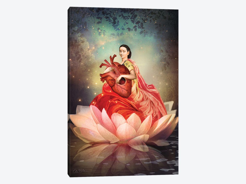 Knight Of Cups by Catrin Welz-Stein 1-piece Canvas Wall Art