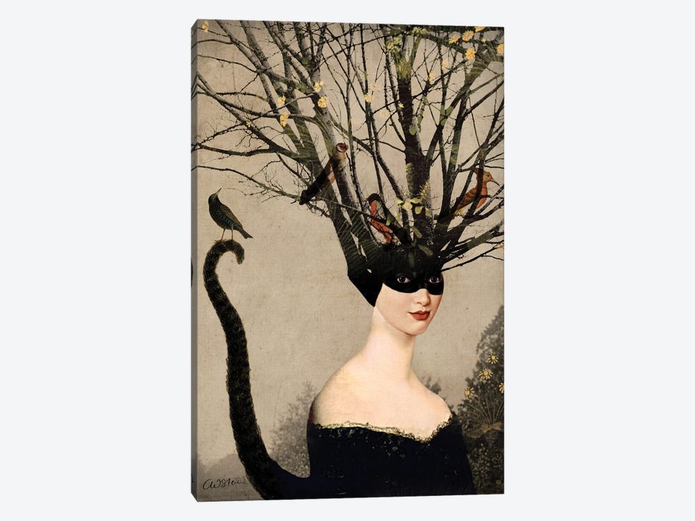 Catwoman by Catrin Welz-Stein 1-piece Canvas Art Print
