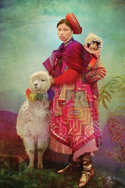 Latin Décor: Quecho People by Catrin Welz-Stein