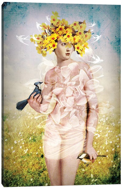 Spring Canvas Art Print - Catrin Welz-Stein