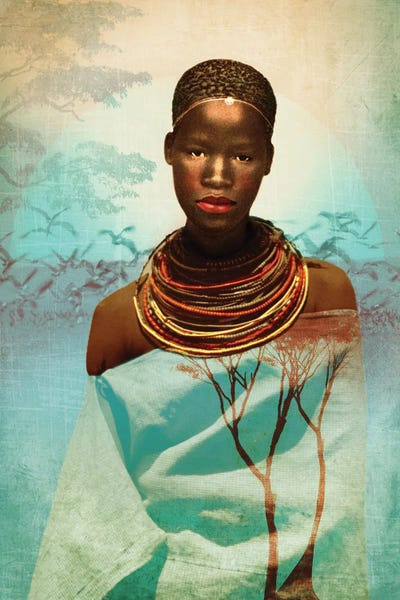 African Heritage: Tanzanian Woman by Catrin Welz-Stein