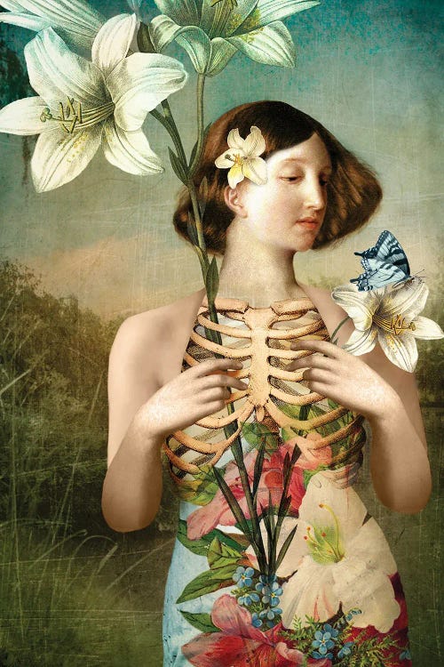 Death by Catrin Welz-Stein wall art