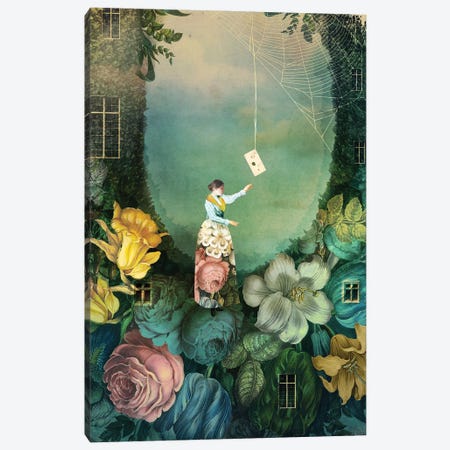 Home Delivery Canvas Print #CWS215} by Catrin Welz-Stein Canvas Wall Art