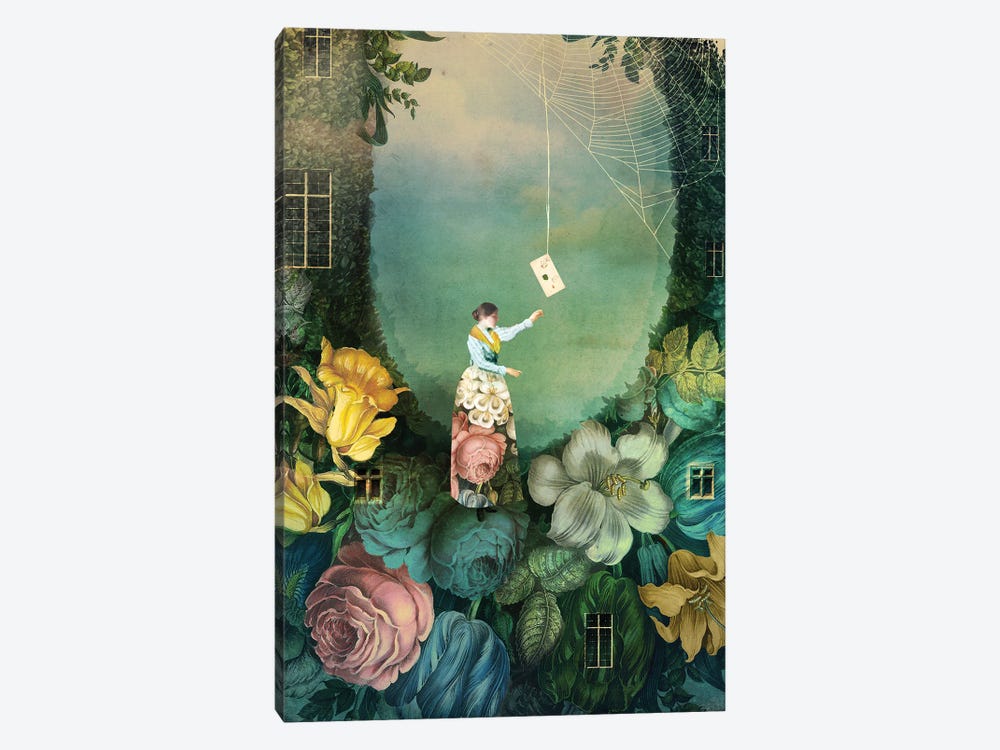 Home Delivery by Catrin Welz-Stein 1-piece Canvas Wall Art
