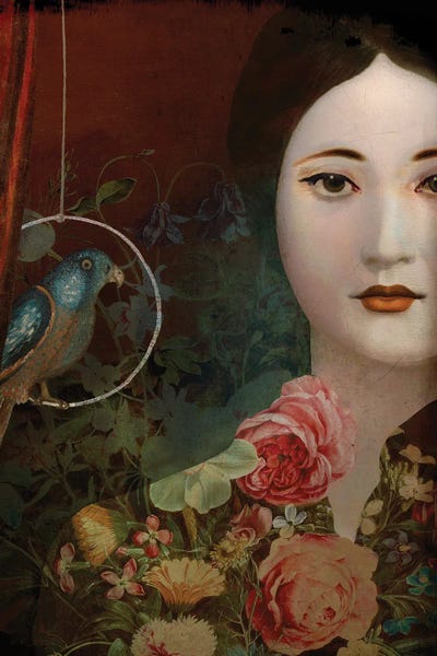 Pet Obsessed: Girl With Parrot by Catrin Welz-Stein