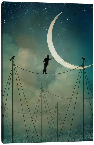 Moondance Canvas Art Print - Catrin Welz-Stein