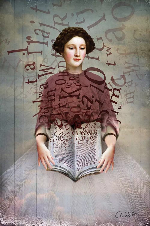 The Storybook by Catrin Welz-Stein wall art