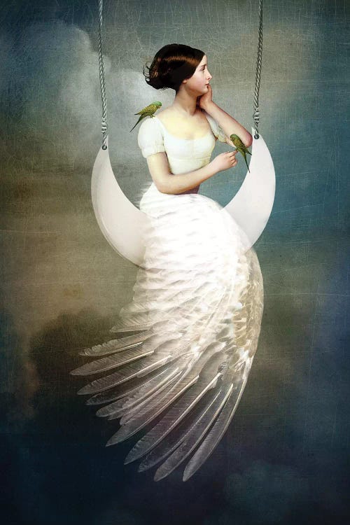 To The Moon And Back by Catrin Welz-Stein wall art