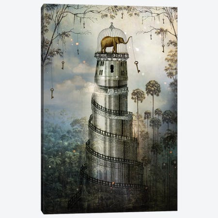 Where Keys Hang On Trees Canvas Print #CWS30} by Catrin Welz-Stein Canvas Art Print