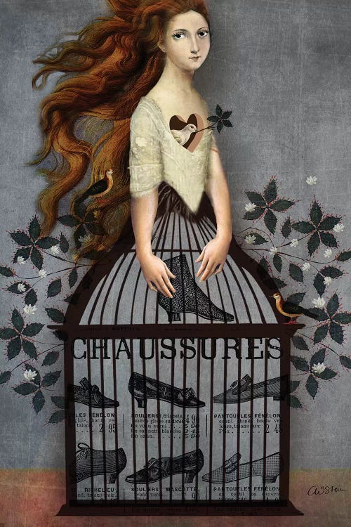 Cinderella by Catrin Welz-Stein wall art