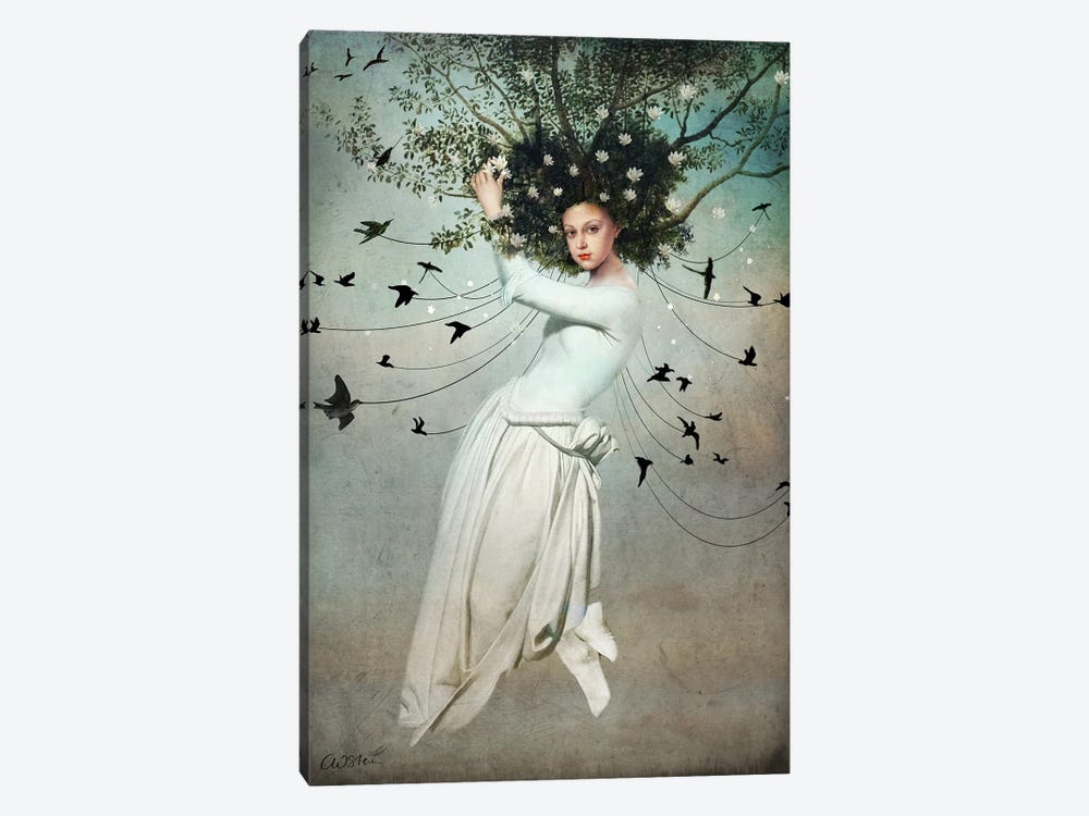 Fly With Me by Catrin Welz-Stein 1-piece Canvas Wall Art