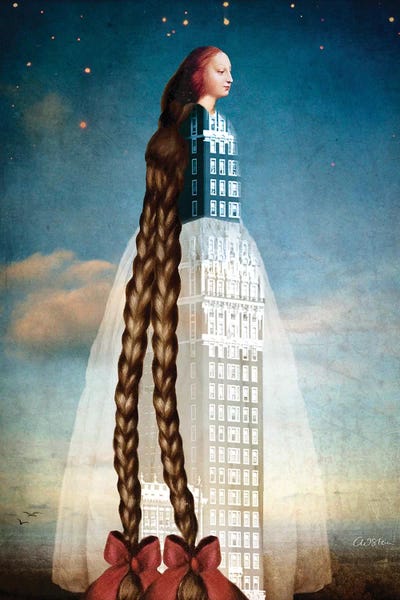 Rapunzel by Catrin Welz-Stein canvas print