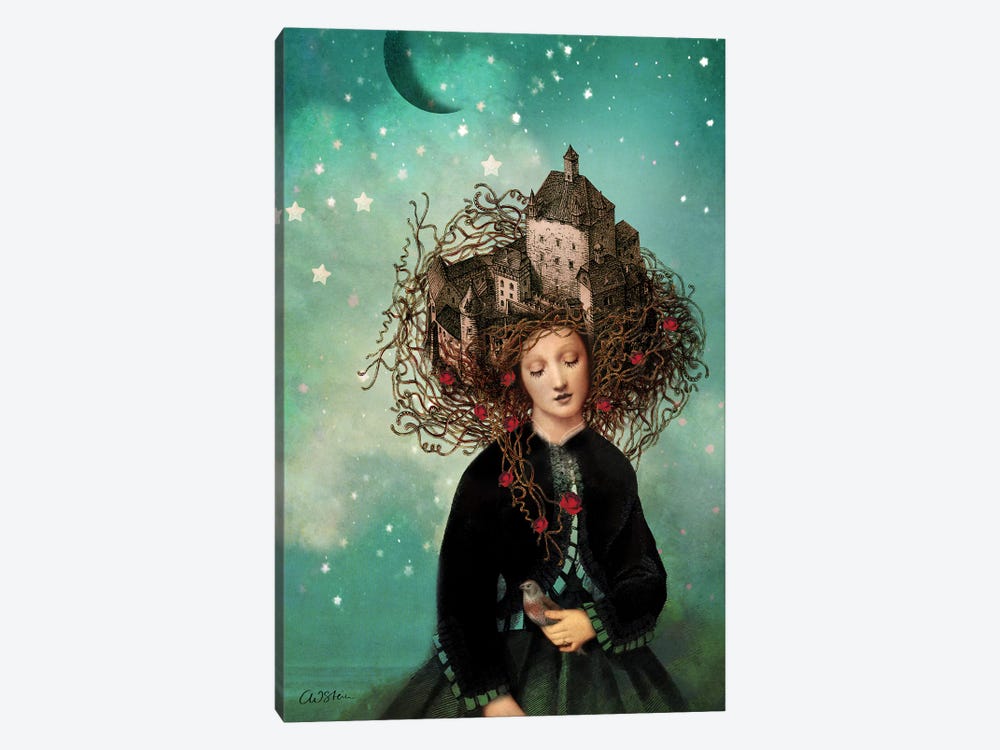 Sleeping Beauty by Catrin Welz-Stein 1-piece Art Print