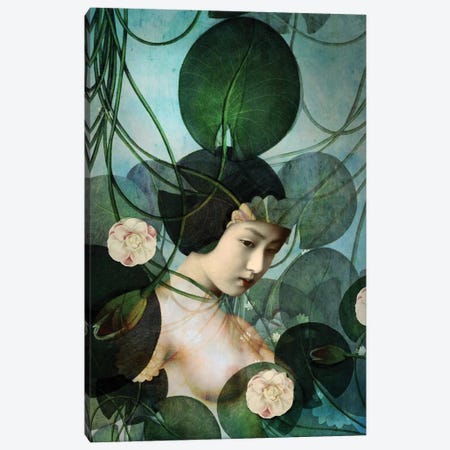 Tangled Canvas Print #CWS60} by Catrin Welz-Stein Canvas Wall Art