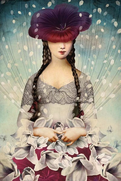 Vintage & Retro Bedroom: Binding Flowers by Catrin Welz-Stein
