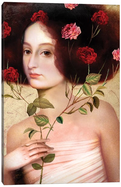 Der Blumenstrauss Canvas Art Print - Catrin Welz-Stein