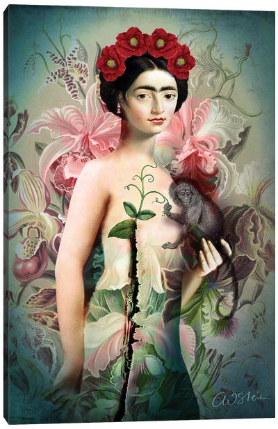 Frida Canvas Art Print - Beauty Art