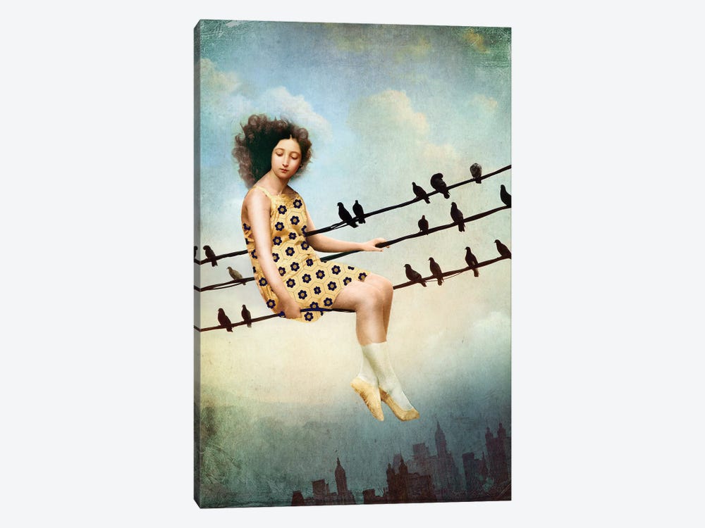 Hang In There by Catrin Welz-Stein 1-piece Canvas Art Print